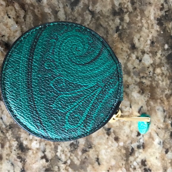Ralph Lauren Round Pocket Compact Mirror - Picture 2 of 5